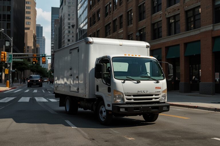 Isuzu NPR box truck for sale near me