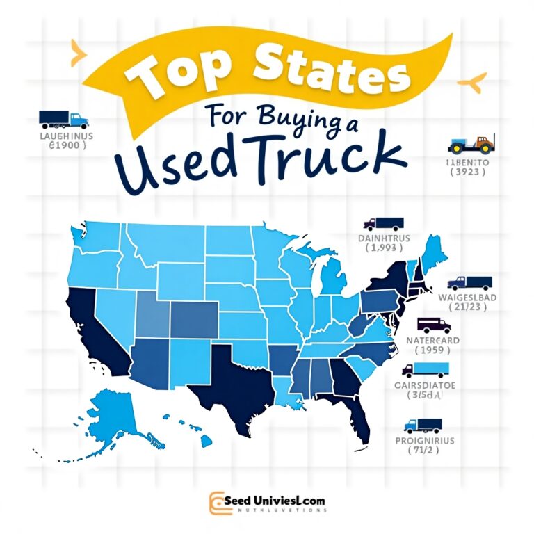 Top States for Buying a Used Truck