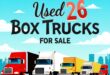 Used 26 Box Trucks for Sale
