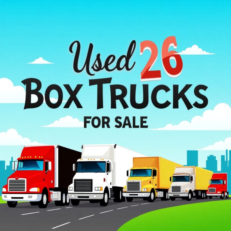 Used 26 Box Trucks for Sale