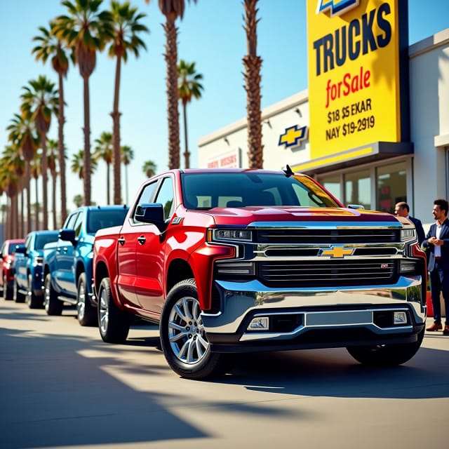 Chevy Trucks for Sale in Los Angeles: