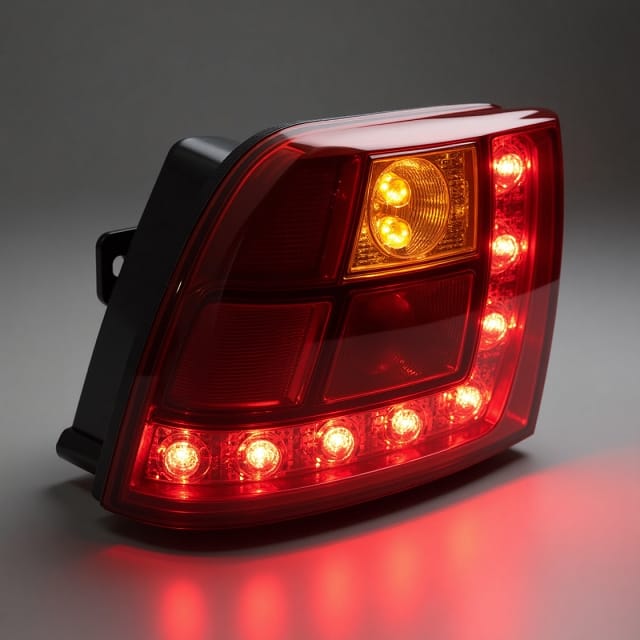 Commercial Truck Tail Light Assembly