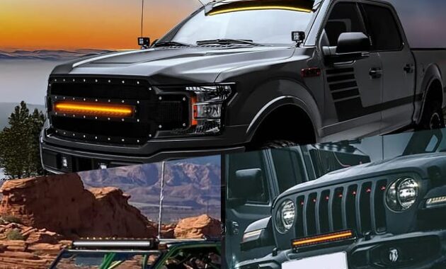 Truck Grill Light Bars